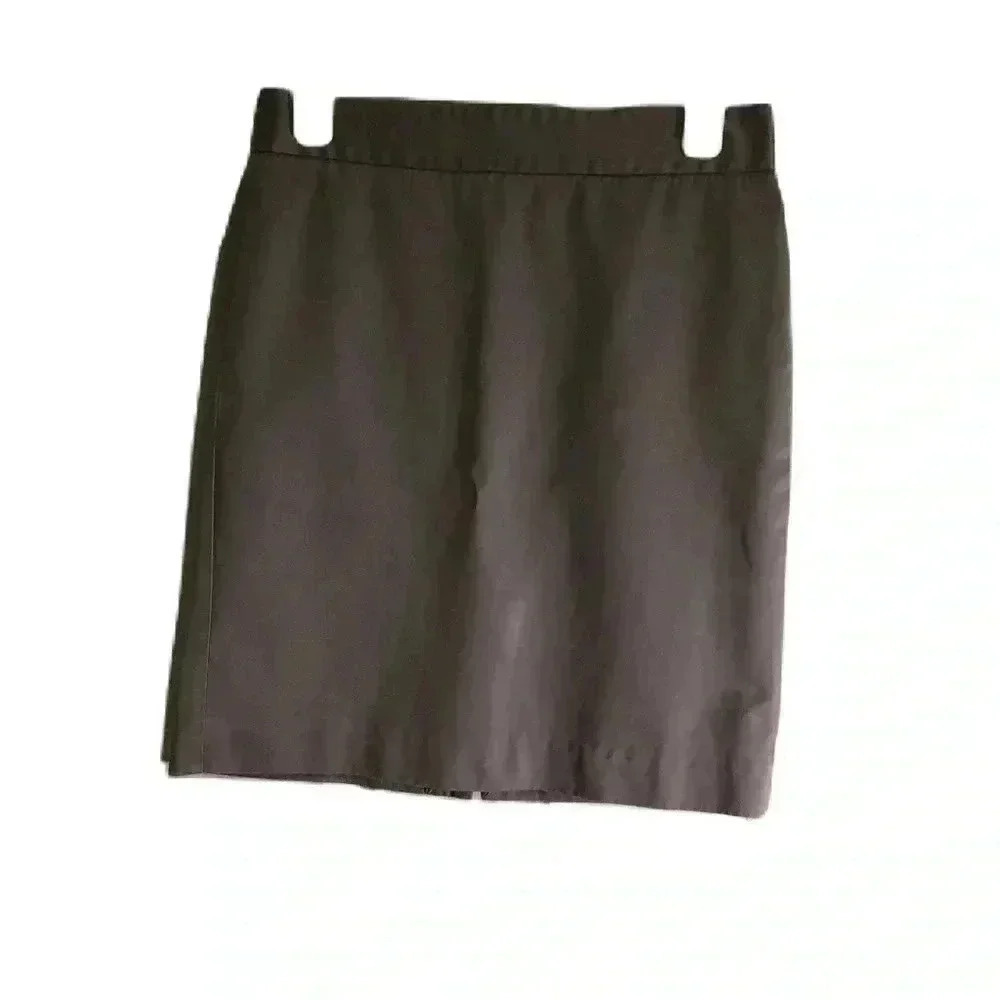 J. Crew Women’s Grey Mini Skirt Sz. 8 - Picture 2 of 4